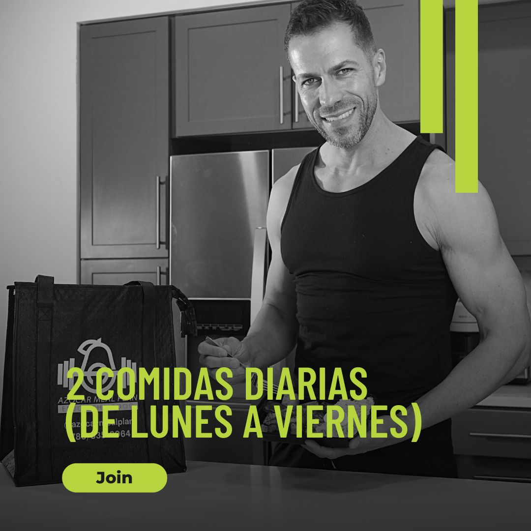 2 comidas diarias (de lunes a viernes)